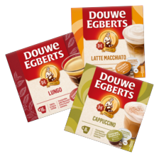 Douwe Egberts koffiecups
